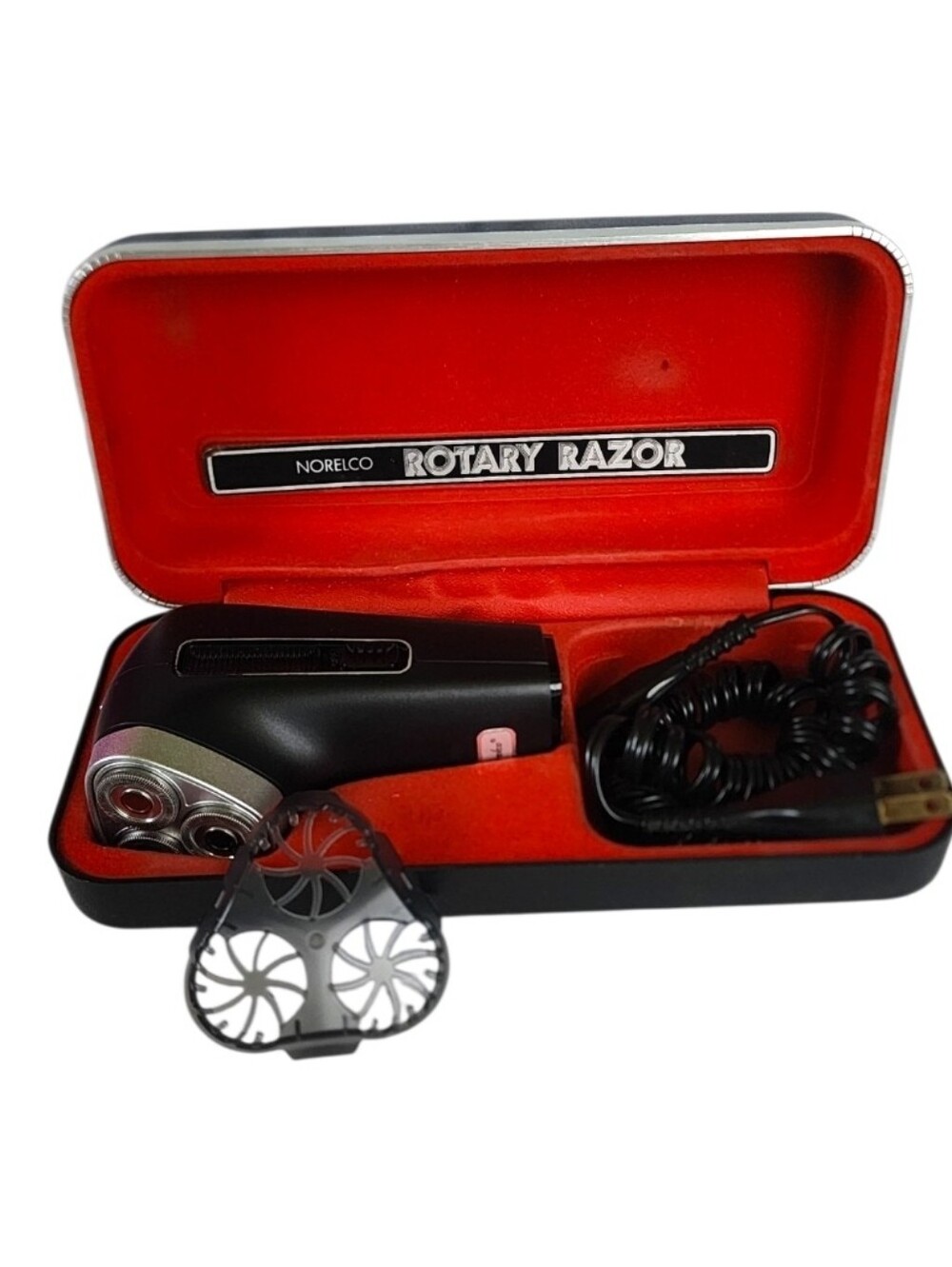 Vintage Norelco Rotary Razor Set